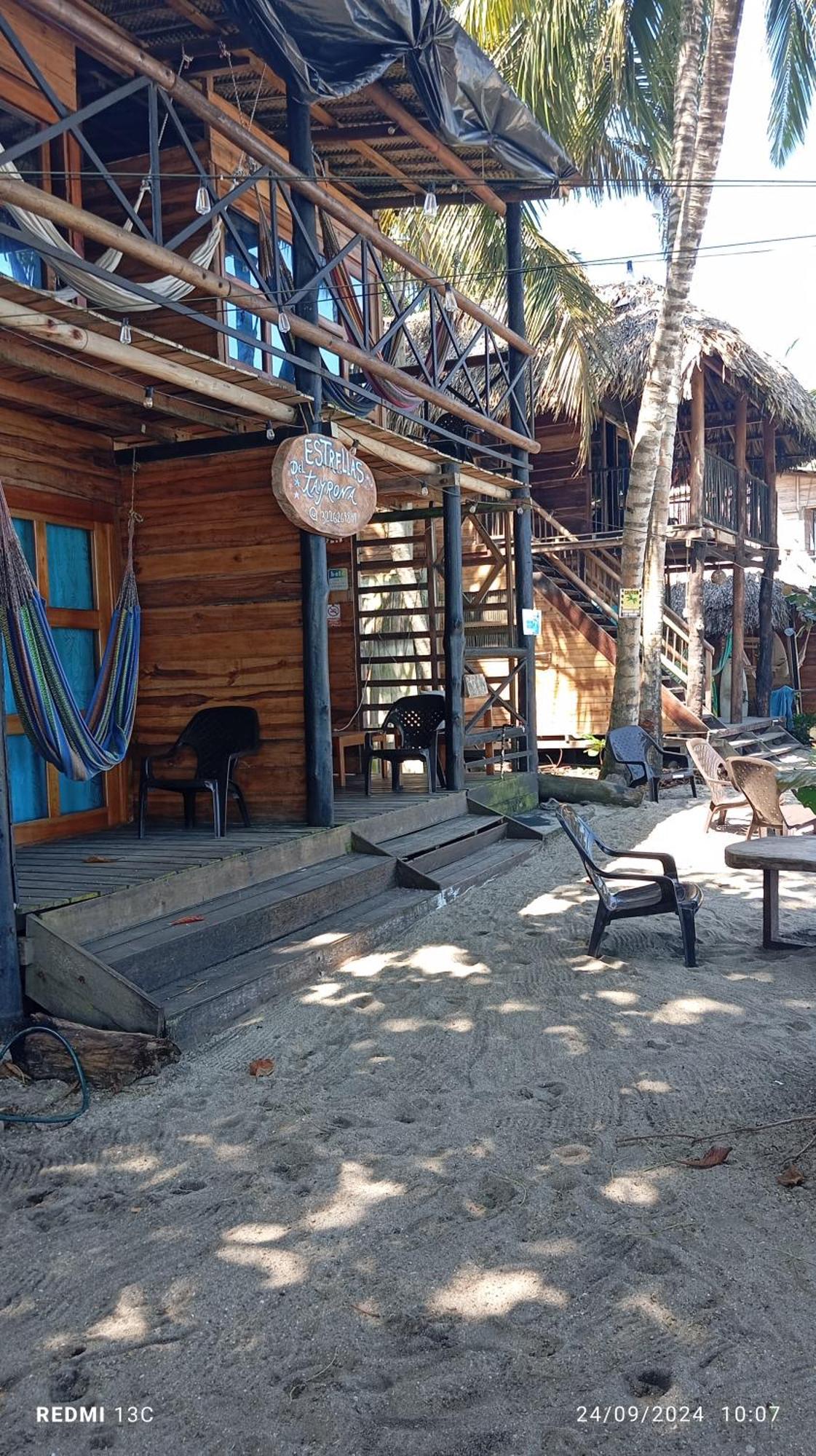 Hostal Estrellas Del Tayrona Playa Mendihuaca Guachaca Extérieur photo