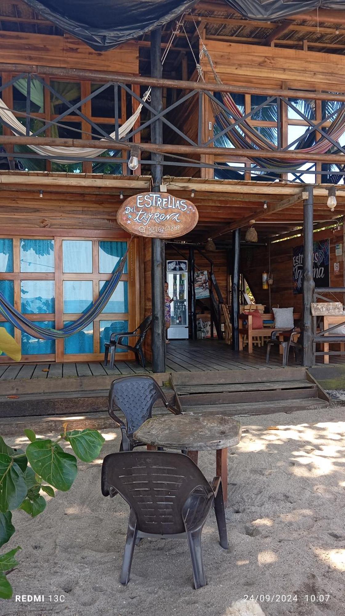 Hostal Estrellas Del Tayrona Playa Mendihuaca Guachaca Extérieur photo